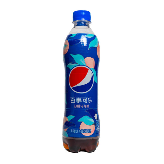 Pepsi Peach Oolong (500ml) (China) 12-Pack