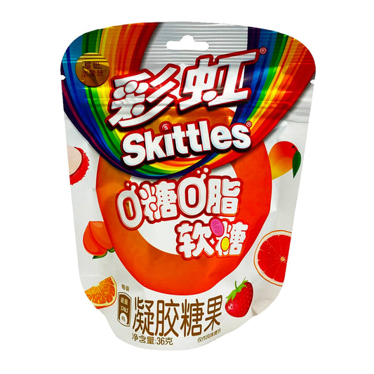 Skittles Zero Sugar Gummies Mixed Fruit (40g) (China) 8-Pack
