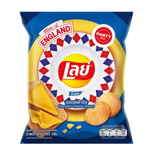 Lay's Thailand Cheddar Cheese Flavor (40g) (6 Pack)