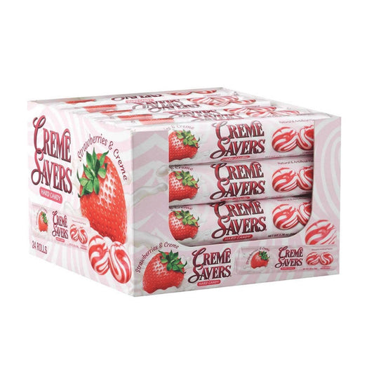 Creme Savers Strawberries & Cream Candy (24ct.)