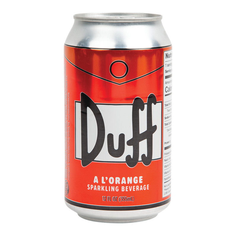 Duff Sparkling Orange Soda, Boston America (12oz) 6-Pack