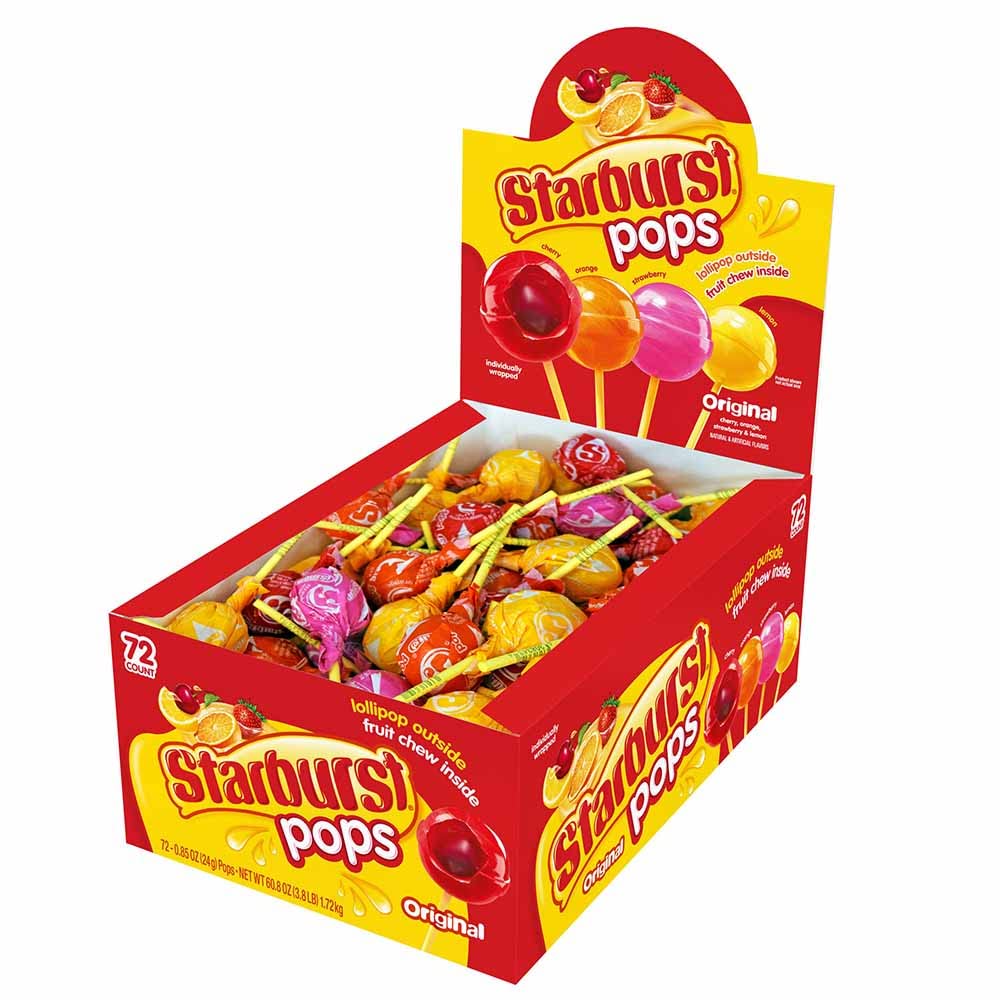 Starburst Lollipops (24g) (72ct)
