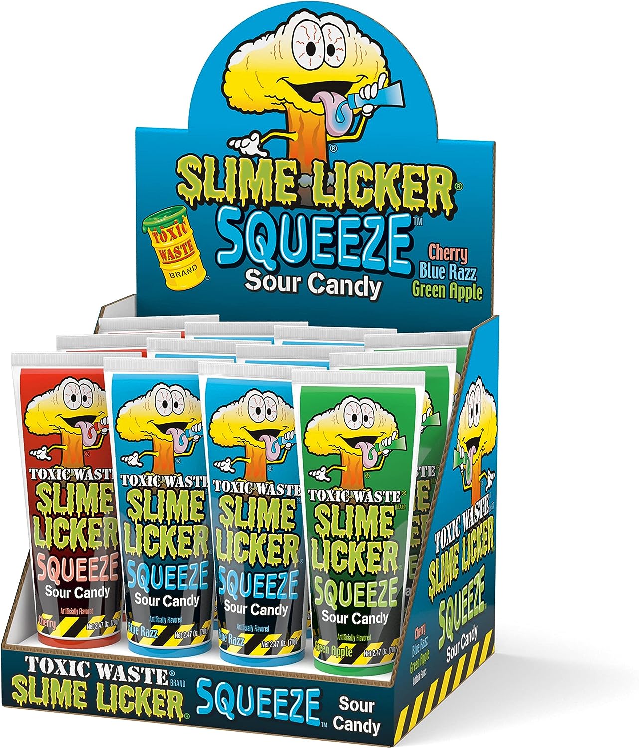 Toxic Waste Slime Licker Squeeze (2.4oz) (12ct)