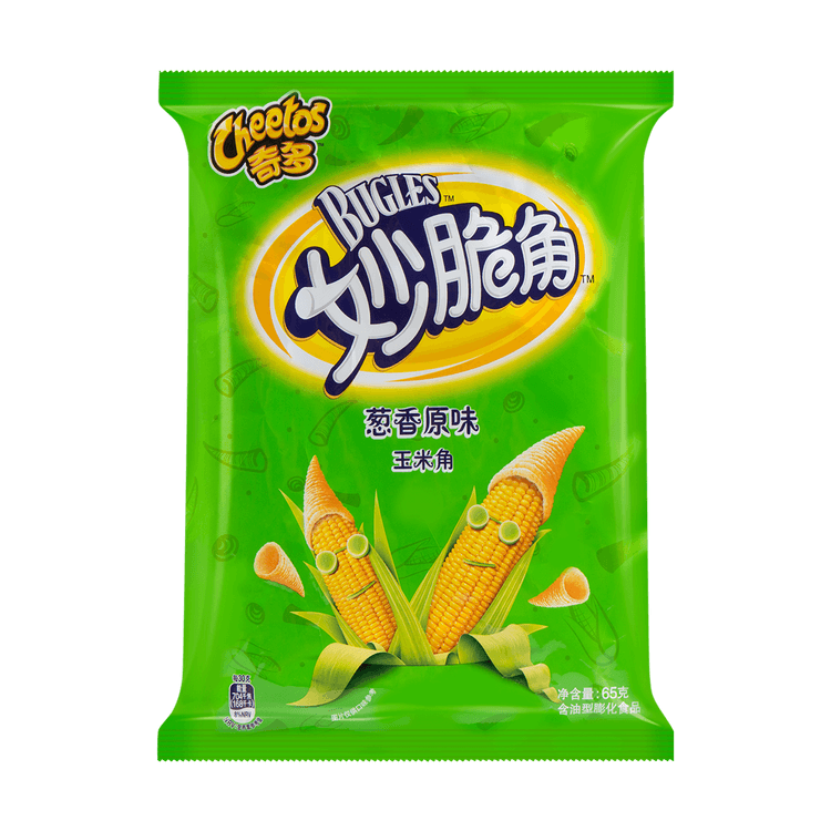 Cheetos Bugles Corn Cracker Garlic Flavor (65g) 6-Pack