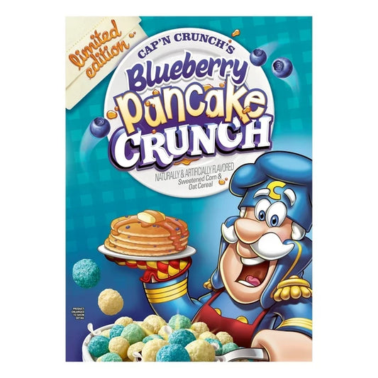 LIMITED EDITION: CAP'n CRUNCH BLueberry Pancake Crunch (288g Canada) 4 PACK