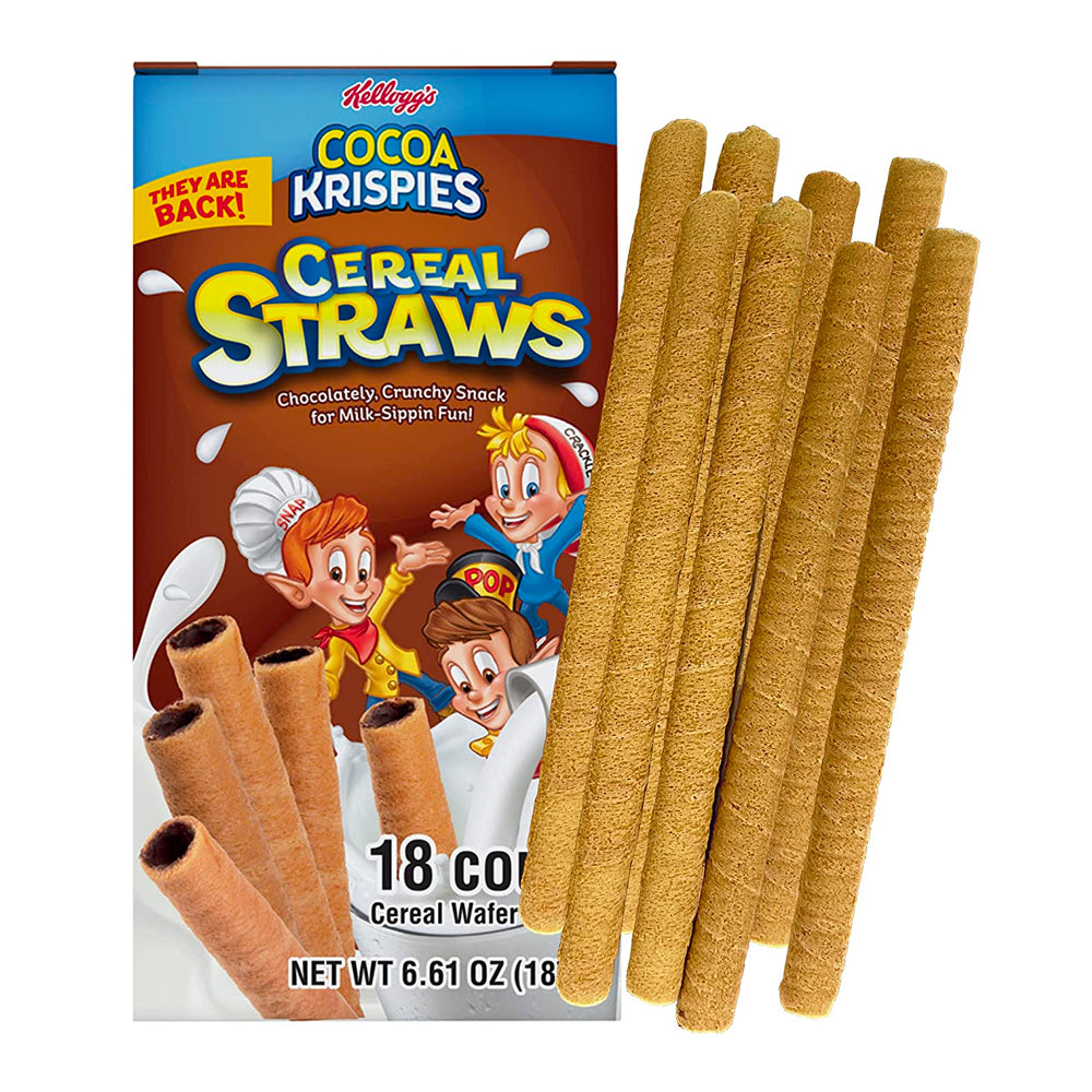 Cocoa Krispies Cereal Straws (18ct) (187g) 6-Pack