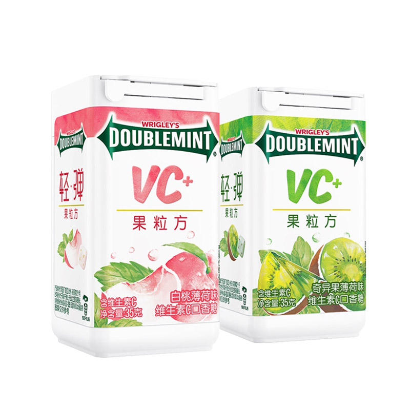 Doublemint VC Gummy Kiwi/Peach Mint (1.23oz) 6-Pack