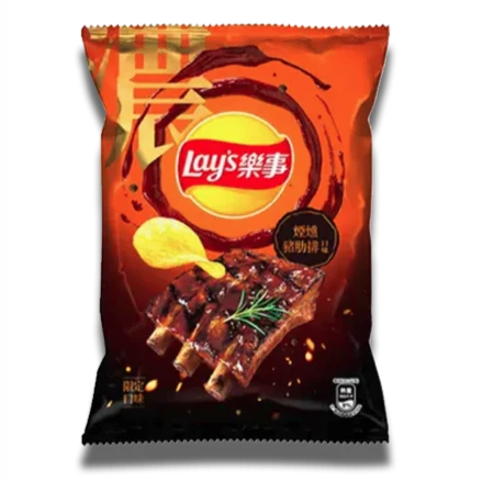Lay's Chips Smoky Pork Ribs Flavor (Taiwan)