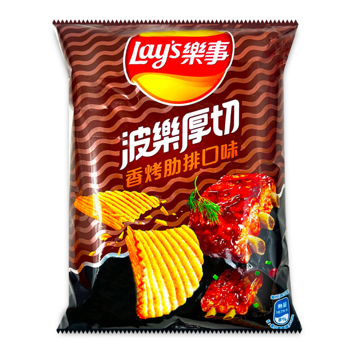 Lay's Rich Cut BBQ (60g) (Taiwan) 6-Pack