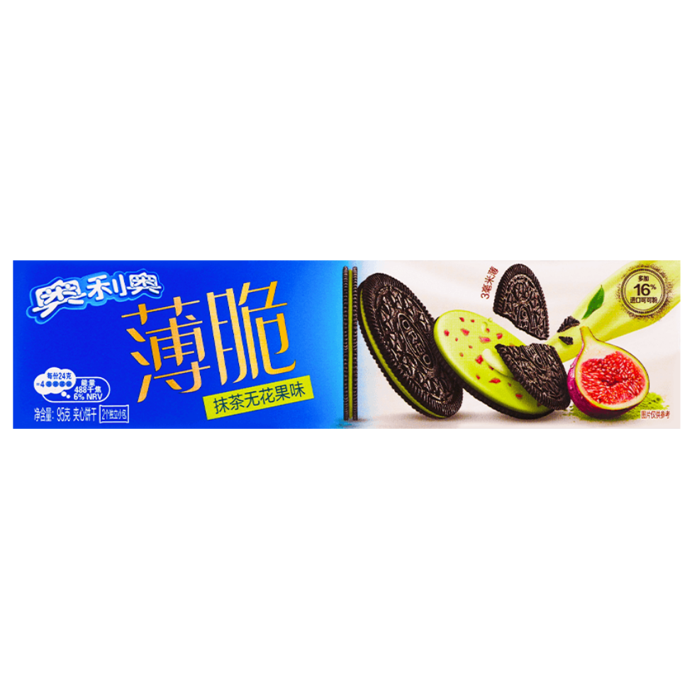 Oreo Ultra Thins Matcha Fig Flavor (95g) (China)