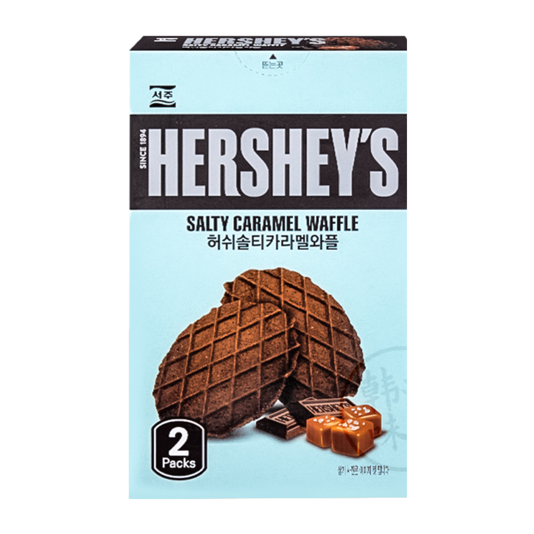Hershey Waffle Cookies, Salted Caramel (2ct) (55g) 6-Pack