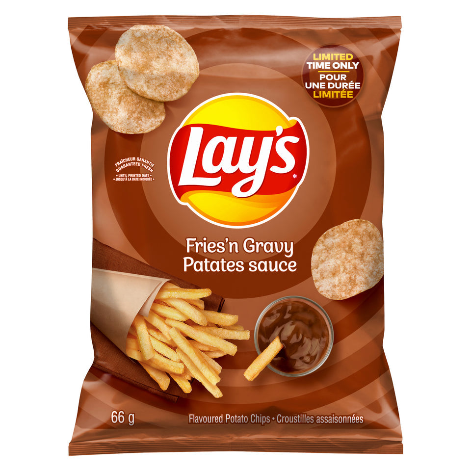 Lay's Fries Gravy Patates sauce (66g) (Canada) 6-Pack