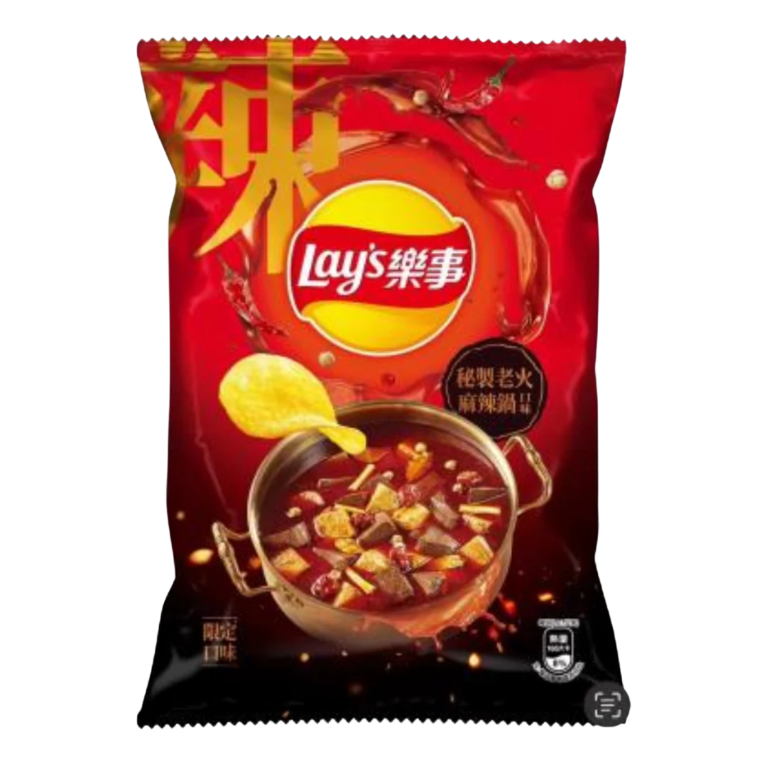 Lay's Spicy Hot Pot (34g) Taiwan (6 pack)