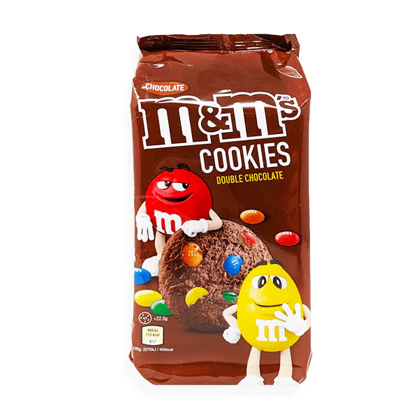 M&M Double Chocolate Cookies (180g) (UK) 8-Pack