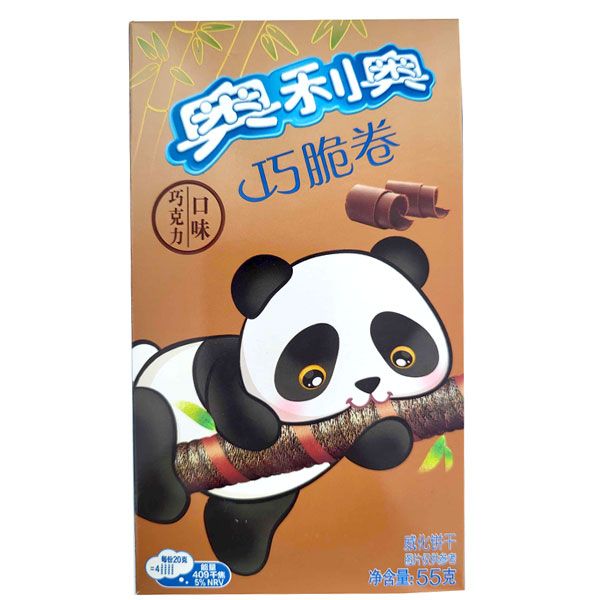 Oreo Panda Wafer Roll Chocolate (55g) (China) 6-Pack