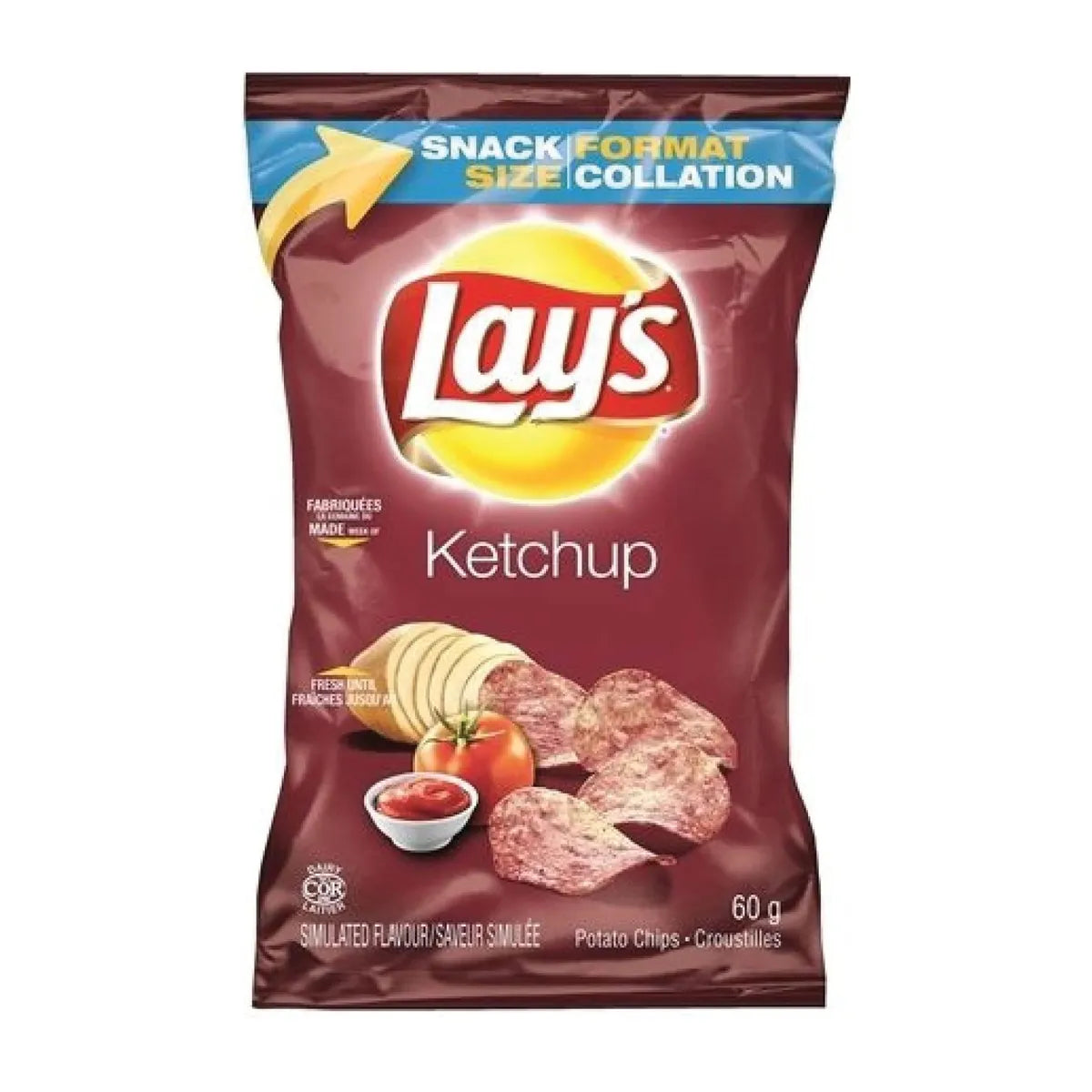 Lay's Ketchup (60g) Canada (6 pack)