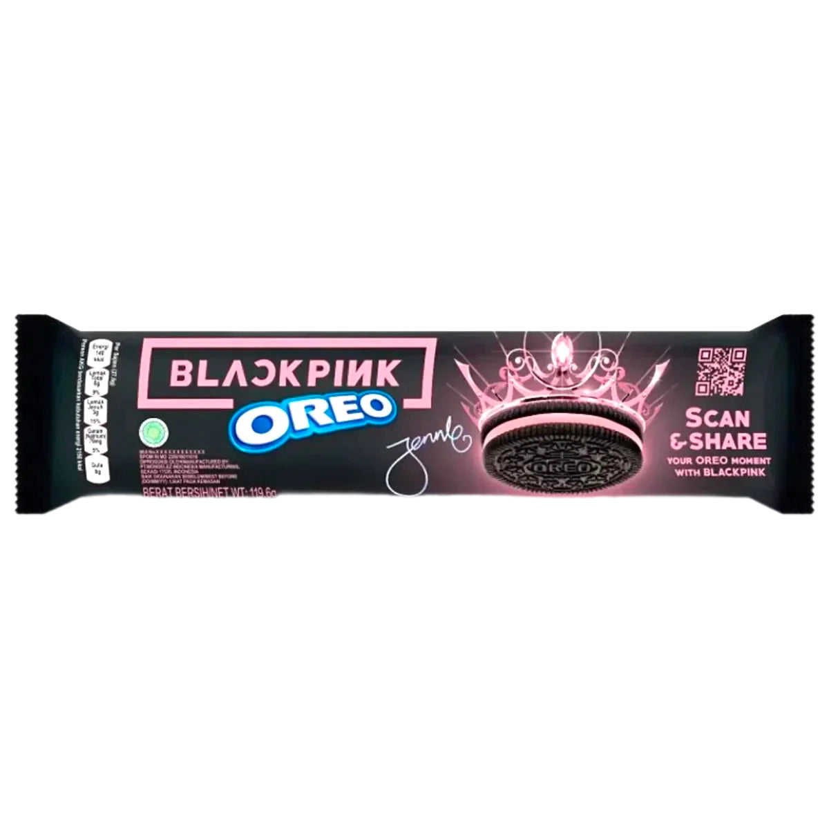 OREO BLACKPINK STRAWBERRY ICE CREAM (120G) LIMITED EDITION (24 Pack)