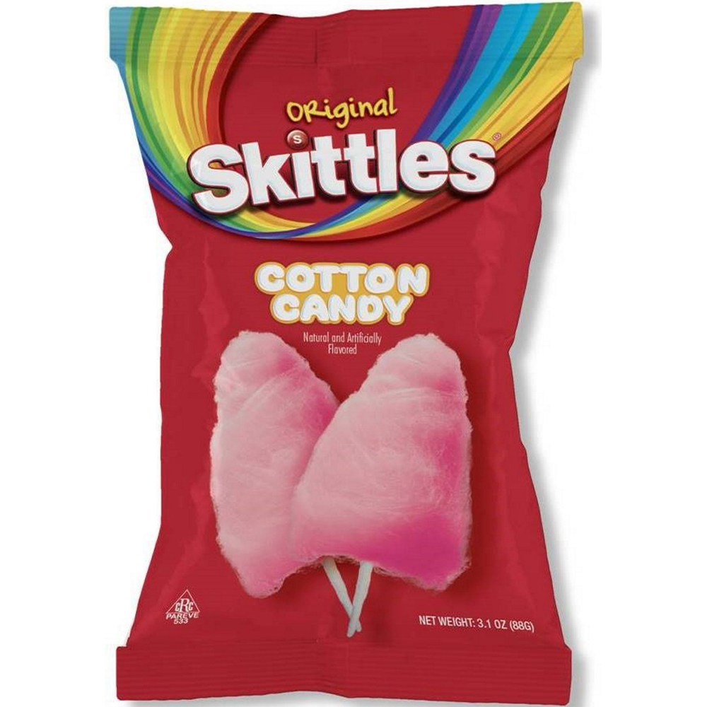 Skittles Cotton Candy (3.1 oz) 4-Pack