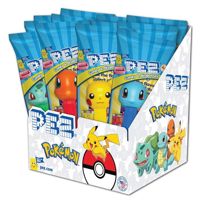 Pokemon PEZ Candy & Display box (.5oz) 12-Pack