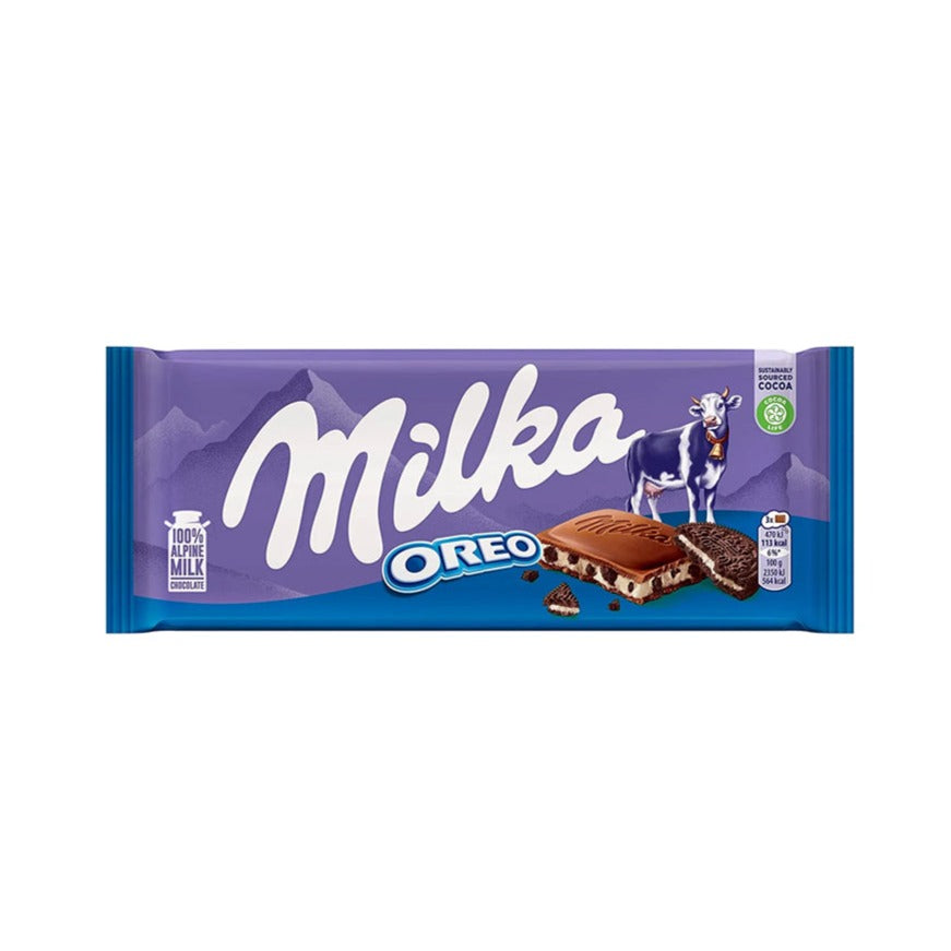 Milka Oreo Chocolate Bar (100g) 6-Pack