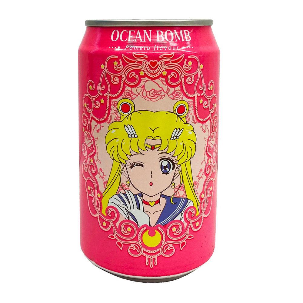 Ocean Bomb Sailor Moon Sparkling Water Pomelo Flavor (11.15) (Taiwan) 6-Pack