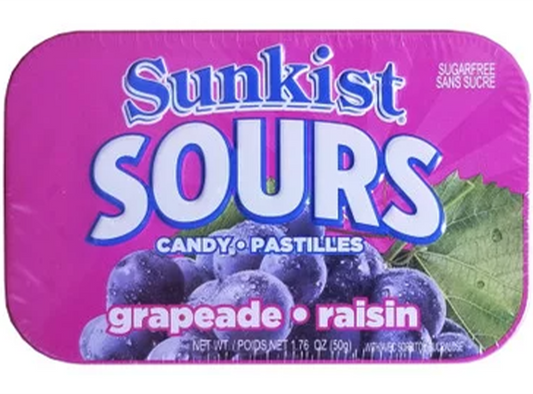 Sunkist Sours Grapeade (50g) 6-Pack